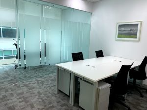 serviced office with manager office