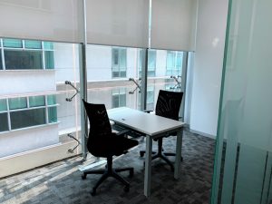 office in ara damansara window view