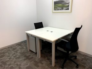 small office with furniture