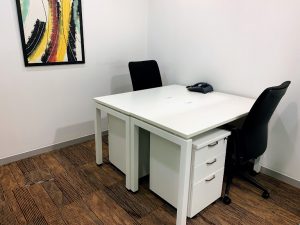 office with 2 workstations